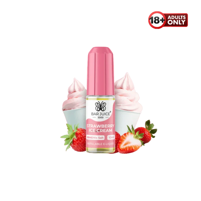 Bar Juice 5000 Liquid Strawberry Ice Cream